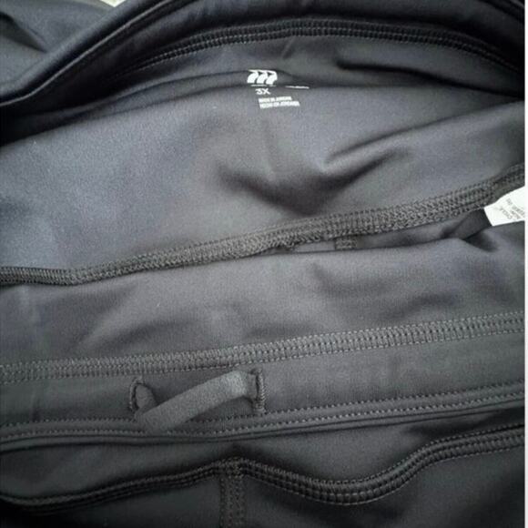 All in Motion™ Women's Plus Size Sculpt High-Rise Capri Leggings Black Size 3x - Picture 6 of 14